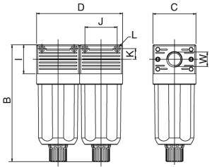AIGNEP AUTOMATION - Pneumatic Actuators T400-MINI SERIES F + FC-1