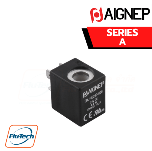 AIGNEP SERIES 01F 3 2 NO DIRECT ACTING SOLENOID VALVES บรษท ฟล