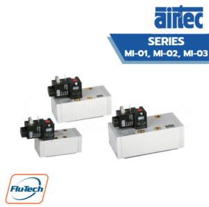 AIRTEC ISO and NAMUR Standardized Valves Series MI-01, MI-02, MI-03 ISO 5599-1 Size 1 to 3