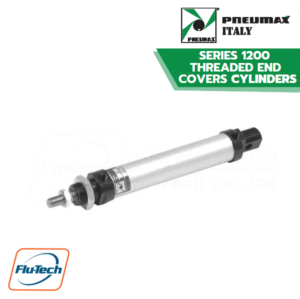 PNEUMAX - PNEUMAX STANDARD ISO 6432 SERIES 1200 THREADED END COVERS CYLINDERS