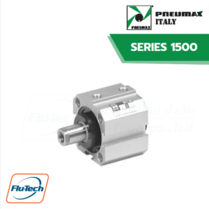 PNEUMAX - COMPACT CYLINDERS WITH SHORT STROKE - 1500 SERIES