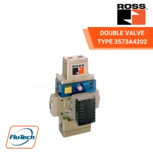 ROSS - CROSSFLOW DOUBLE VALVE WITH L-G MONITOR WITHOUT PORT COIL 24 VDC TYPE 3573A4202