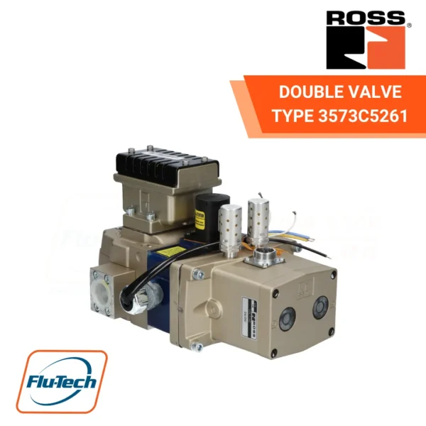 ROSS - DOUBLE VALVE SIZE 4 G 3/4" WITH EP-MONITOR AND SILENCER COIL 24VDC TYPE 3573C5261