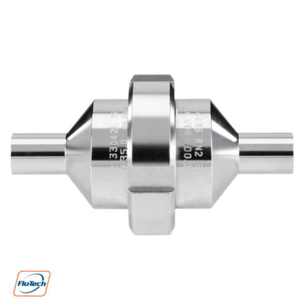Bürkert – Type BBS-10 - Check valves with welded connections - บริษัท ฟลูเทค จํากัด - @flutech.co.th - ตัวแทนจําหน่าย Burkert Thailand Authorized Distributor