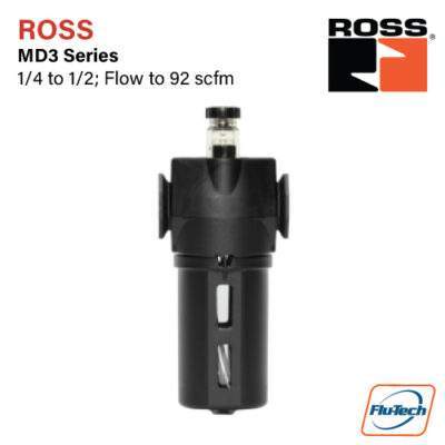 ROSS - MD3 SERIES 1/4 to 1/2; Flow to 92 scfm