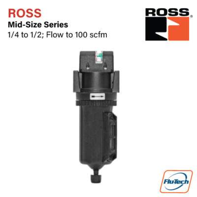 ROSS – MID-SIZE SERIES 1/4 TO 1/2 FLOW TO 100 SCFM