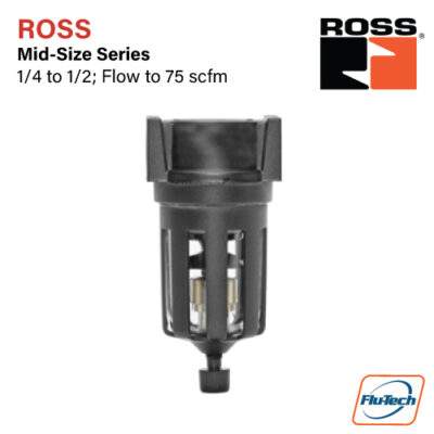 ROSS - MID-SIZE SERIES - 1/4 to 1/2; Flow to 75 scfm