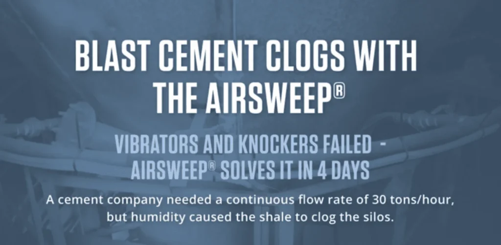 AIRSWEEP Unclog Cement