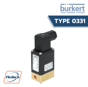 โซลินอยด์วาล์ว 2/2, 3/2 ทาง 24V DC Type 0331 ยี่ห้อ Burkert