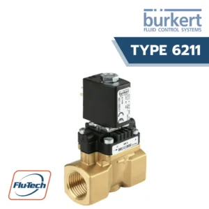 Burkert Thailand - Type 6211 Diaphragm valve 2/2 way servo-assisted