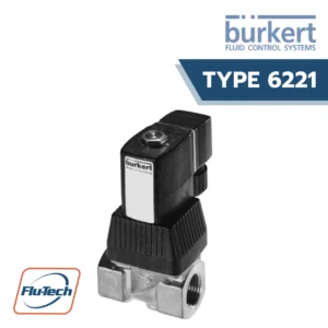 Burkert Thailand - Type 6221 Piston valve 2/2 way servo-assisted