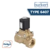 Burkert Thailand - Type 6407 Servo-assisted 2-2 way piston valve