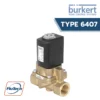 Burkert Thailand - Type 6407 Servo-assisted 2-2 way piston valve