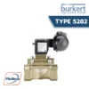 โซลินอยด์วาล์ว Burkert Type 5282 - Servo-assisted 22-way diaphragm valve