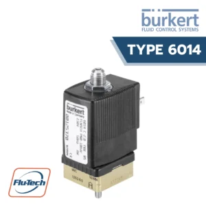 Burkert Type 6014 - Plunger valve 3/2 way direct-acting