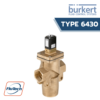 วาล์วลูกสูบช่วยเซอร์โว 3/2 ทาง Burkert Type 6430 Servo-Assisted Piston Valve