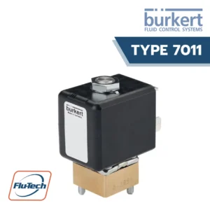 Burkert - Type 7011 Direct-acting 2-2 way plunger valve