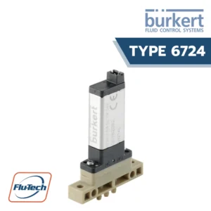 Burkert - type 6724 Whisper Valve with Media Separation