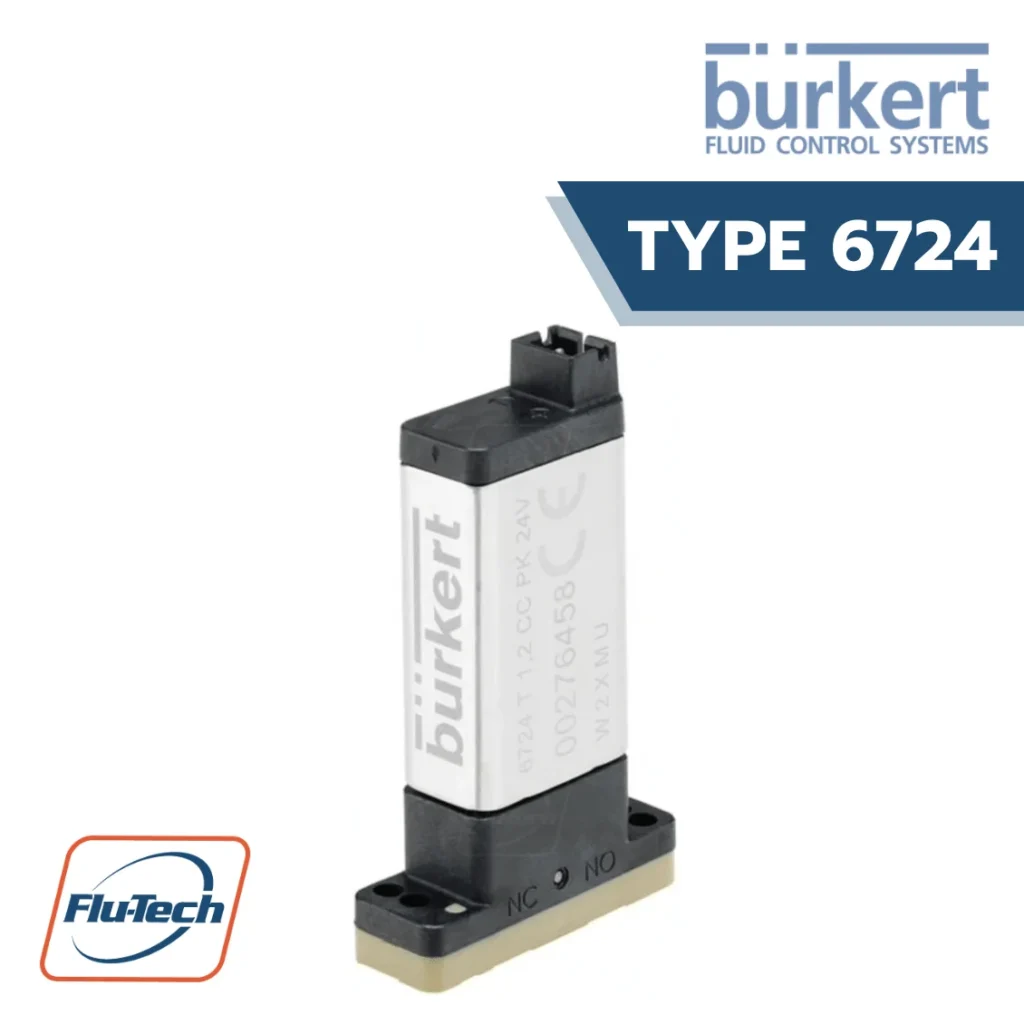 Burkert - type 6724 Whisper Valve with Media Separation