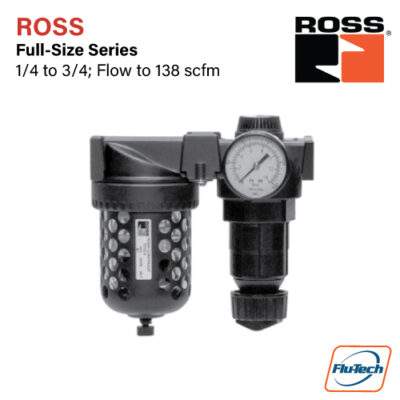 ROSS Full-Size Series 1/4 to 3/4 Flow to 138 scfm