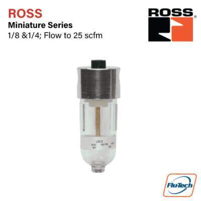 ROSS - Miniature Series 1/8 and 1/4 Flow to 25 scfm