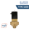 วาล์วลูกสูบช่วยเซอร์โว 3/2 ทาง Burkert Type 6430 Servo-Assisted Piston Valve