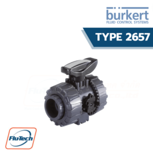 Type 2657 - Ball Valve, manually-operated