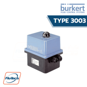 แอคชูเอเตอร์ไฟฟ้า Electrical On/Off Rotary Actuator and Control Type 3003 ยี่ห้อ Burkert