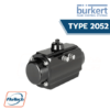 หัวขับลม Pneumatic Rotary Actuator Type 2052 ยี่ห้อ Burkert สำหรับ วาล์วปีกผีเสื้อ (Butterfly Valve) หรือ บอลวาล์ว (Ball Valve) - ตัวแทนจำหน่ายประเทศไทย