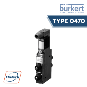 Burkert โซลินอยด์วาล์ว 4/2 ทาง รุ่น 0470