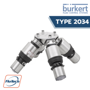 BURKERT Type 2034 - Multifunction block and weld solution