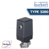 Type 3280 - 2/2 Way Direct Acting Motor Valve Burkert Thailand Authorized Distributor Flu-Tech