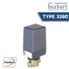 Type 3280 - 2/2 Way Direct Acting Motor Valve Burkert Thailand Authorized Distributor Flu-Tech