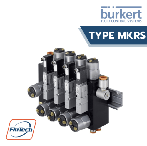 Burkert - Type 5413 - 4/2 Way Solenoid Valve for Pneumatic Applications ...