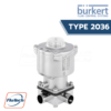 Burkert – Type 2036 – Robolux Multiway Multiport Pneumatically Operated Diaphragm Valve - Bürkert Thailand Authorized Distributor Flu-Tech