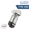 burkert - Type 2105 - Tank bottom diaphragm valve with pneumatic actuator in stainless steel (Type ELEMENT) for decentralised automation