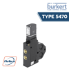 Burkert โซลินอยด์วาล์ว 3/2, 4/2 ทาง รุ่น 5470 สำหรับใช้งานในระบบนิวเมติกส์