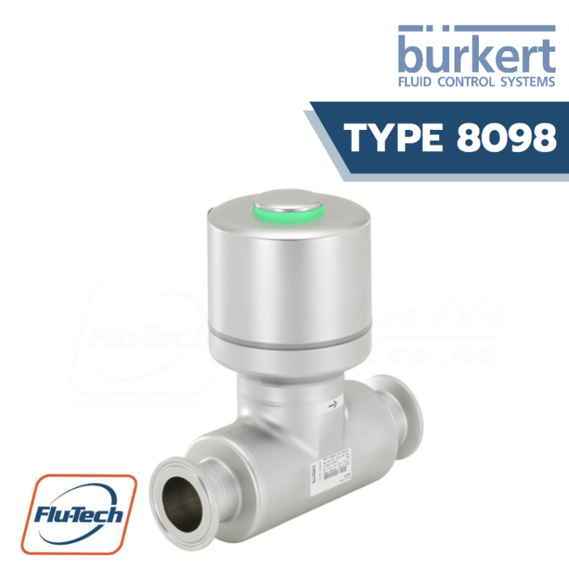 Type 8098 - FLOWave SAW Flowmeter Burkert Thailand Authorized Distributor Flu-Tech