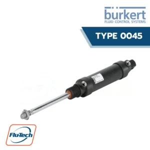 Burkert-Type 0045 - Pneumatic cylinder in plastic according to ISO