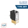 Burkert Type 2871 2 Way Direct Acting Standard Solenoid Control Valve