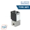 Burkert Type 2871 2 Way Direct Acting Standard Solenoid Control Valve