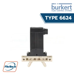 Type 6624 - 2/2 and 3/2 way Bürkert TwinPower rocker solenoid valve with separating diaphragm