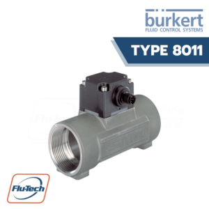 Burkert - Type 8011 - Inline Paddle Wheel Flow Sensor for Continuous Flow Measurement Burkert Thailand Authorized Distributor