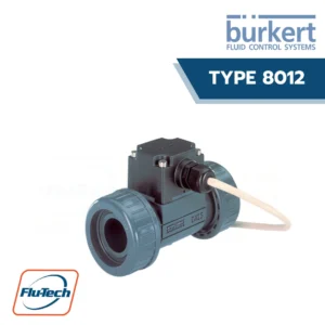 Burkert-Type 8012 - Flowmeter with paddle wheel for continuous flow measurement