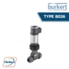 Burkert-Type 8026 - Insertion flowmeter with paddle wheel, ELEMENT design