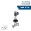 Burkert-Type 8026 - Insertion flowmeter with paddle wheel, ELEMENT design