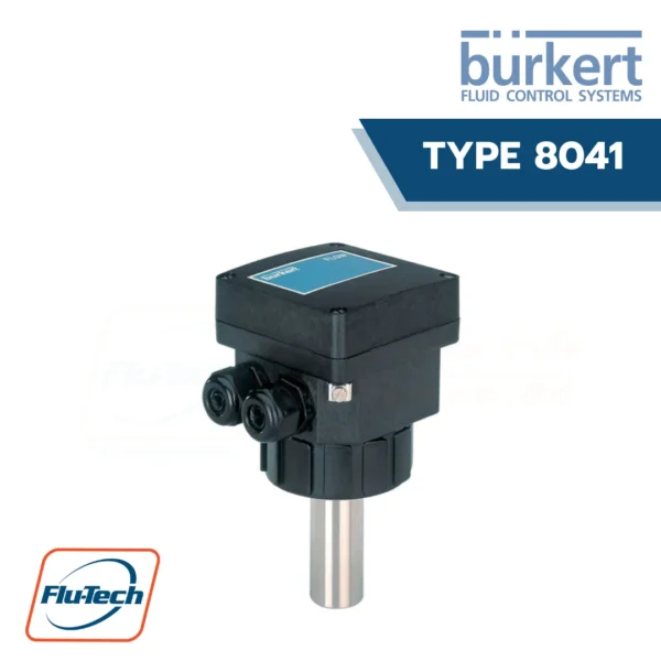 Burkert-Type 8041 - Insertion magnetic inductive flowmeter