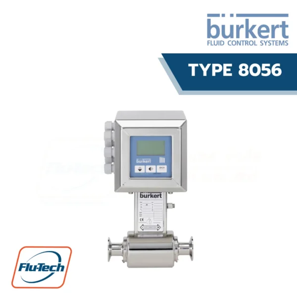 Burkert-Type 8056 - Electro-magnetic flowmeter, hygienic process connections