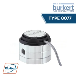 Burkert-Type 8077 - Flowmeter with oval rotors