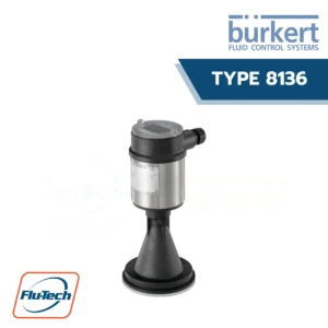 Burkert-Type 8136 - Radar level meter for aggressive media